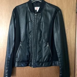 Bernardo Collection Faux Leather Jacket